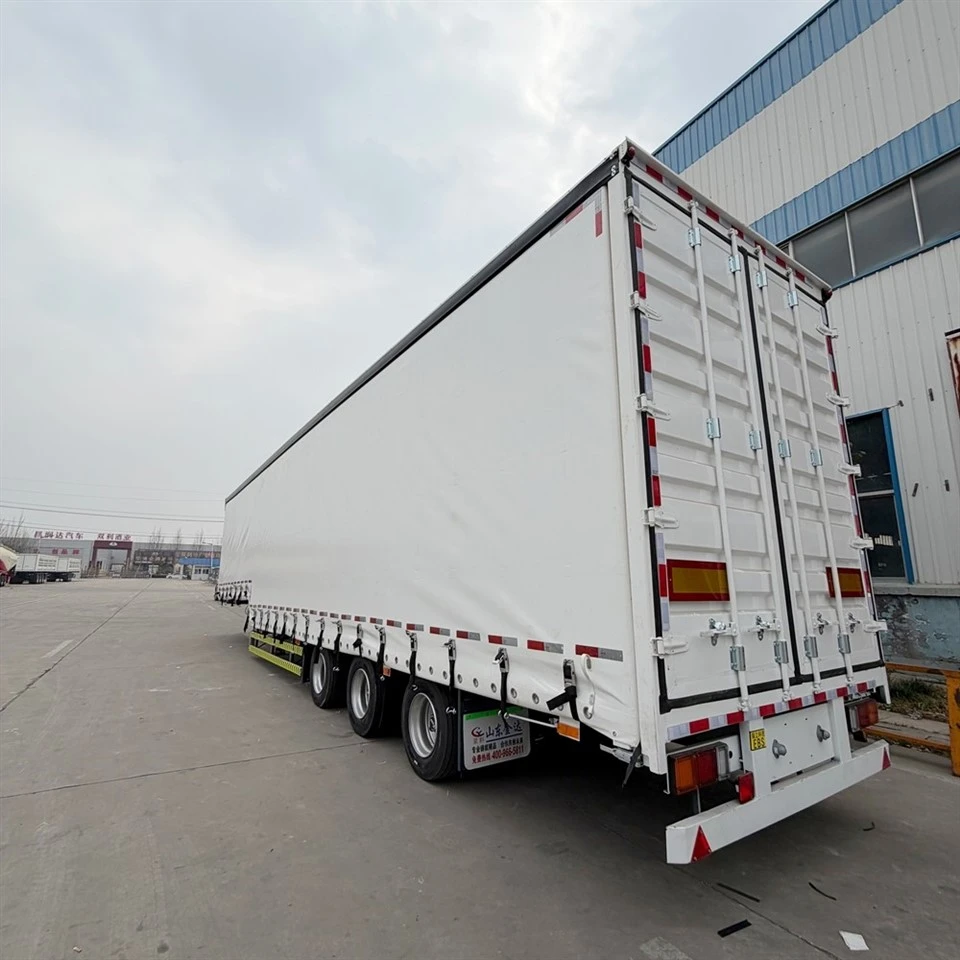 Side-curtain Container Semi-trailer factory