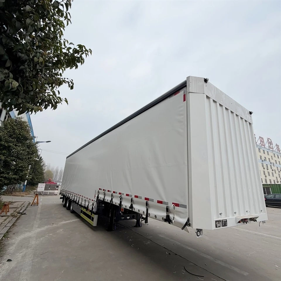Side-curtain Container Semi-trailer price
